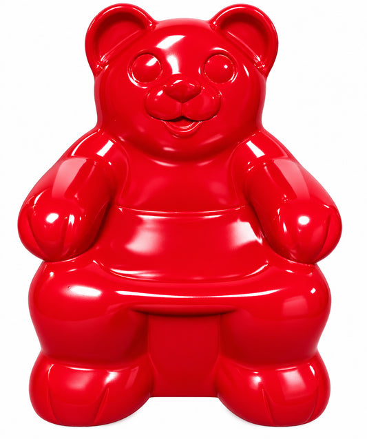 Red Gummy Bear Chair