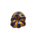 5' Wrapped Oval Candy with Blue Wrapper with Orange Stripes