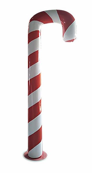 10' Candy Cane with Base