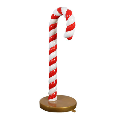 4' Candy Cane with Base