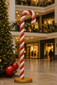 6.5' Candy Cane with Base