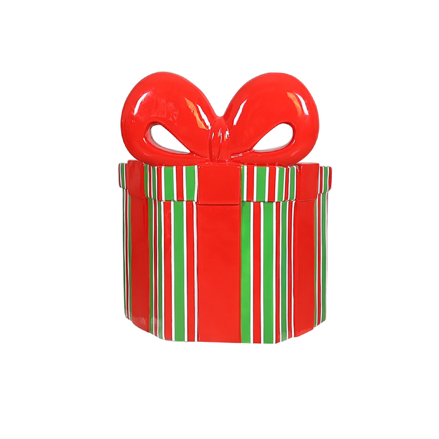Red, Green, and White Gift Box Chair