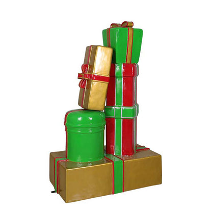 Traditional Collection C Gift Stack Red, Gold with Green