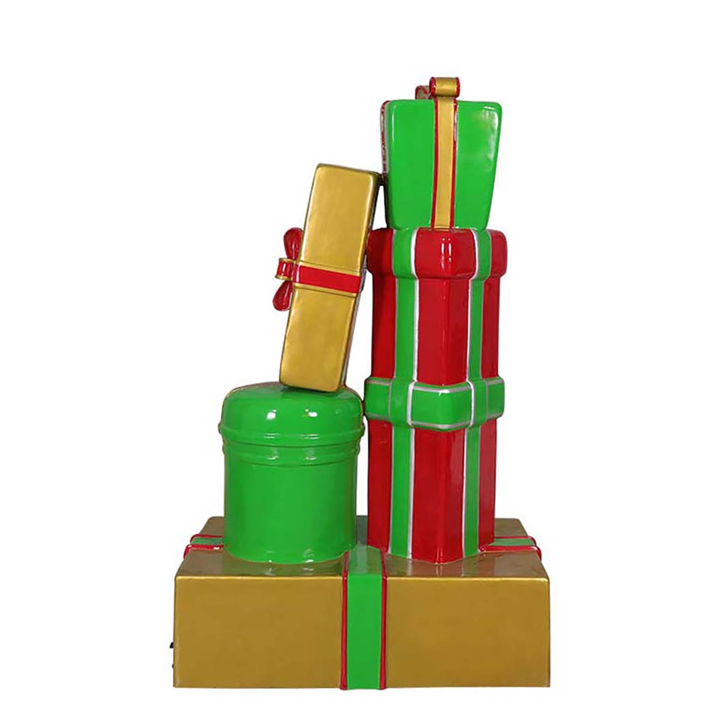 Traditional Collection C Gift Stack Red, Gold with Green