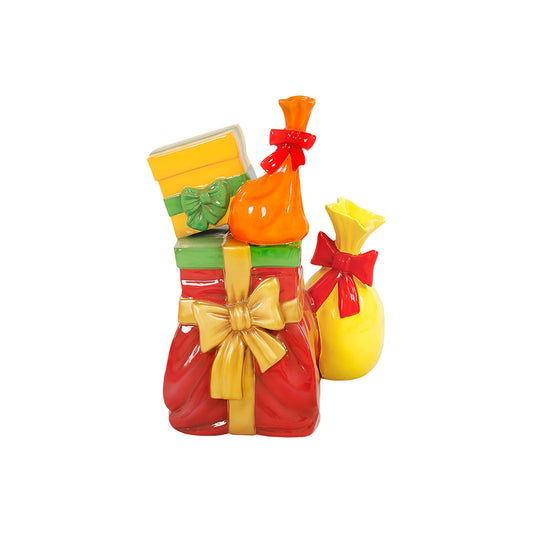 Small Christmas Gift Stack