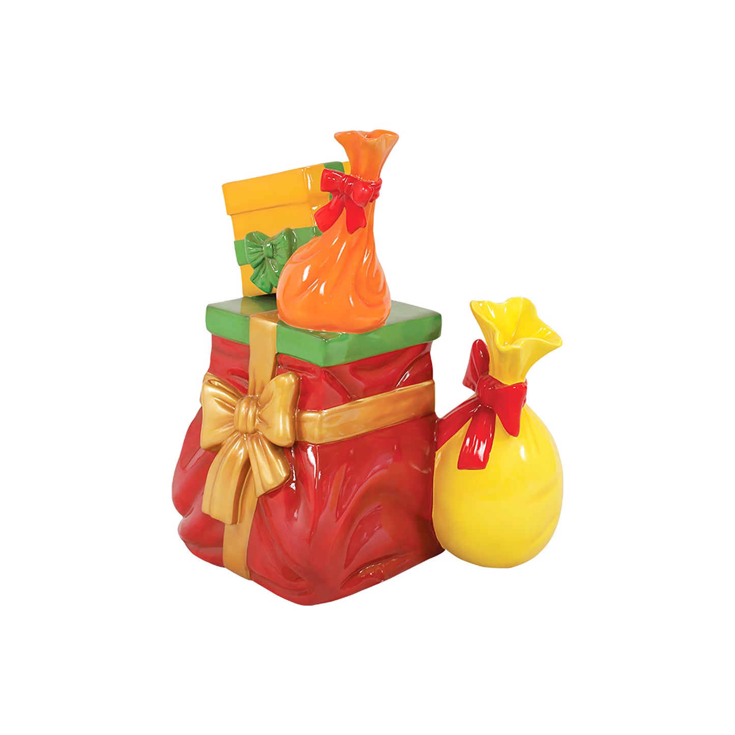 Small Christmas Gift Stack