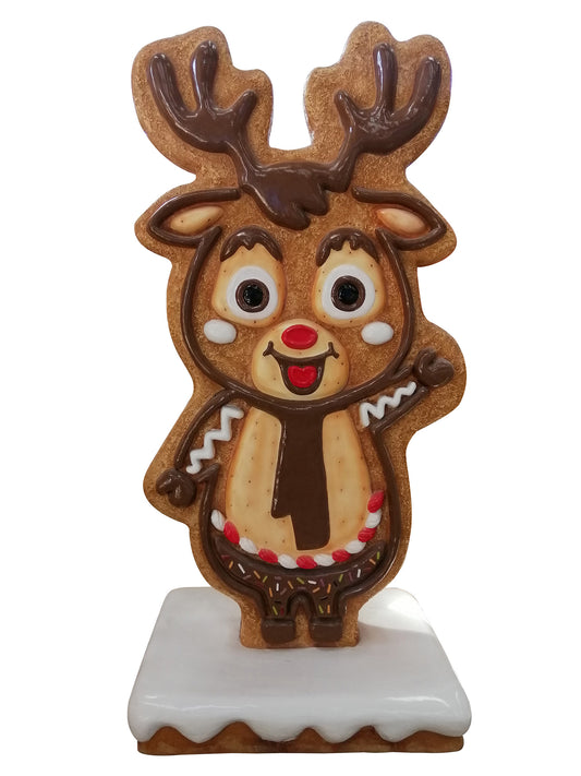 Gingerbread Reindeer with Base