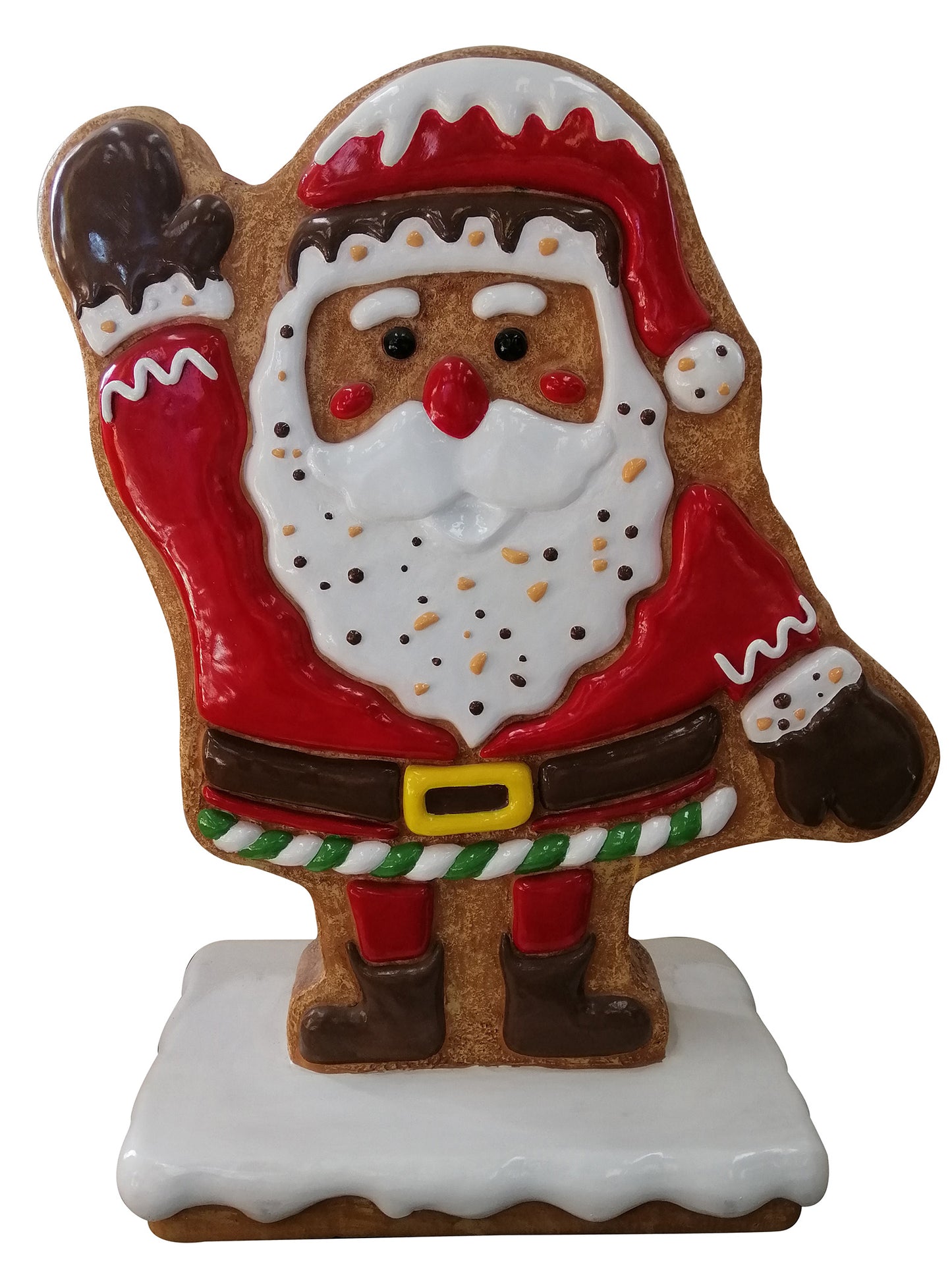 Gingerbread Santa with Base