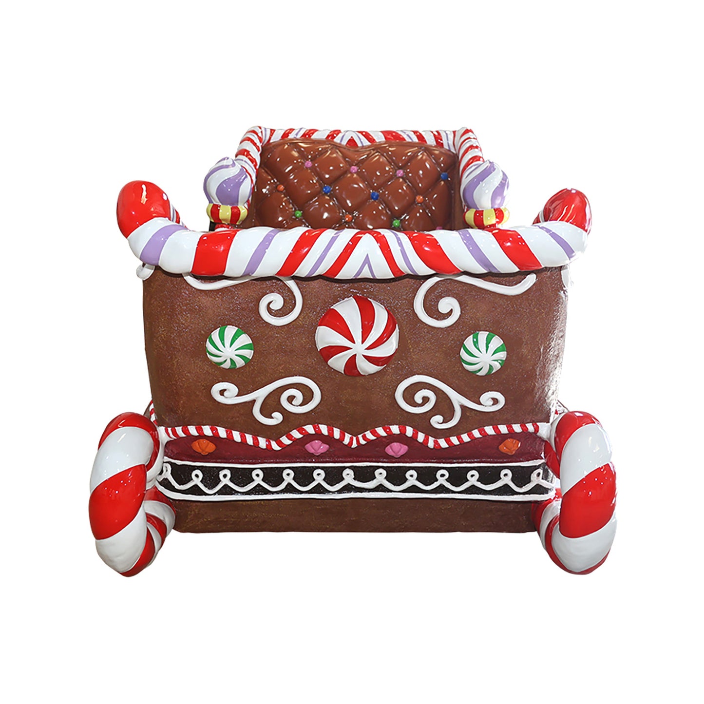 Gingerbread Sleigh 4-Seater with Door