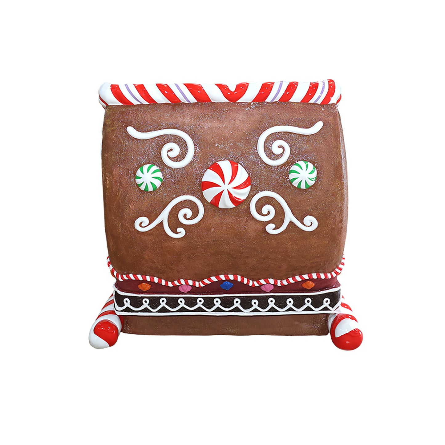 Gingerbread Sleigh 4-Seater with Door