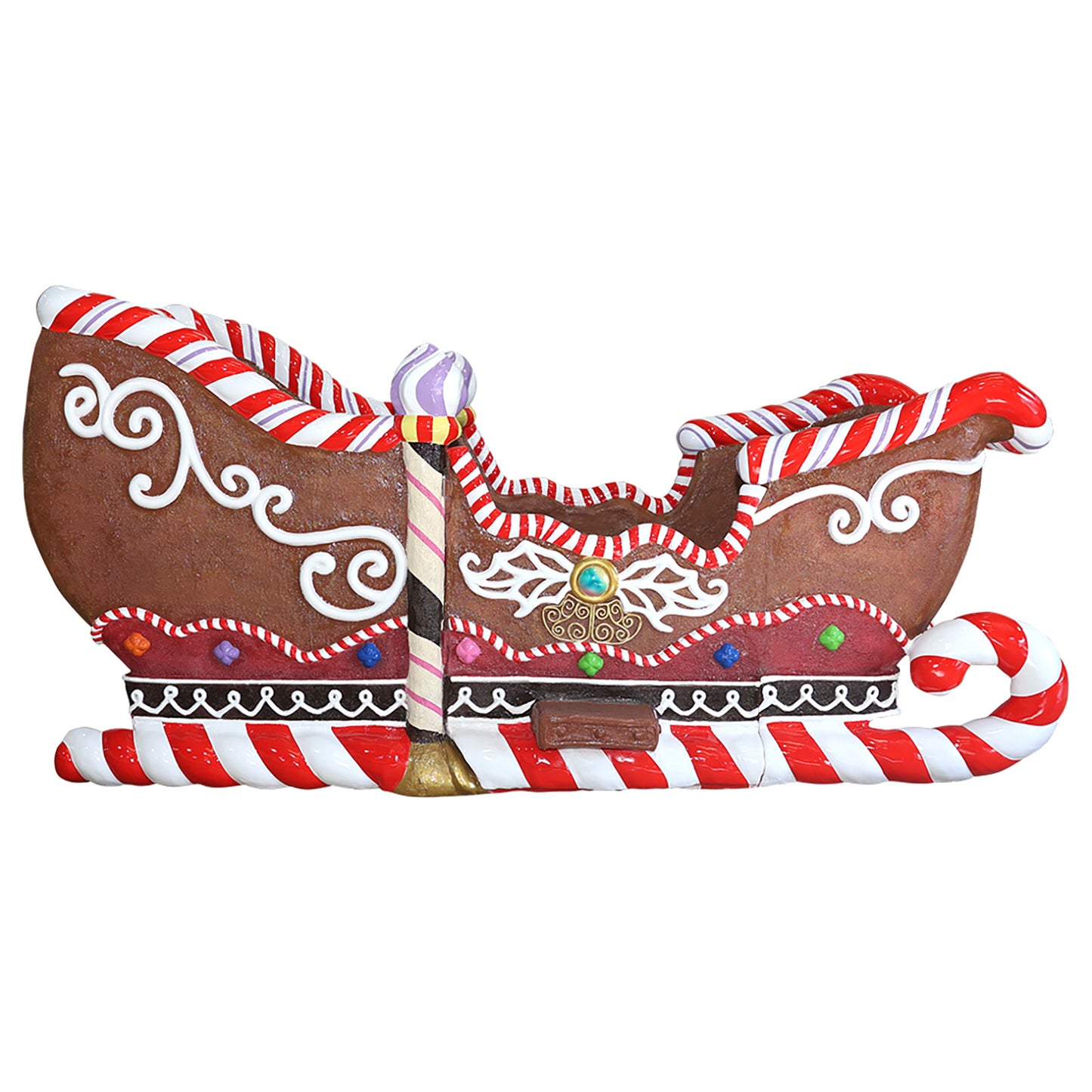 Gingerbread Sleigh 4-Seater with Door
