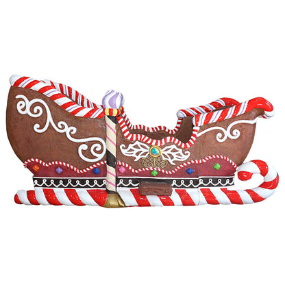 Gingerbread Sleigh 4-Seater with Door