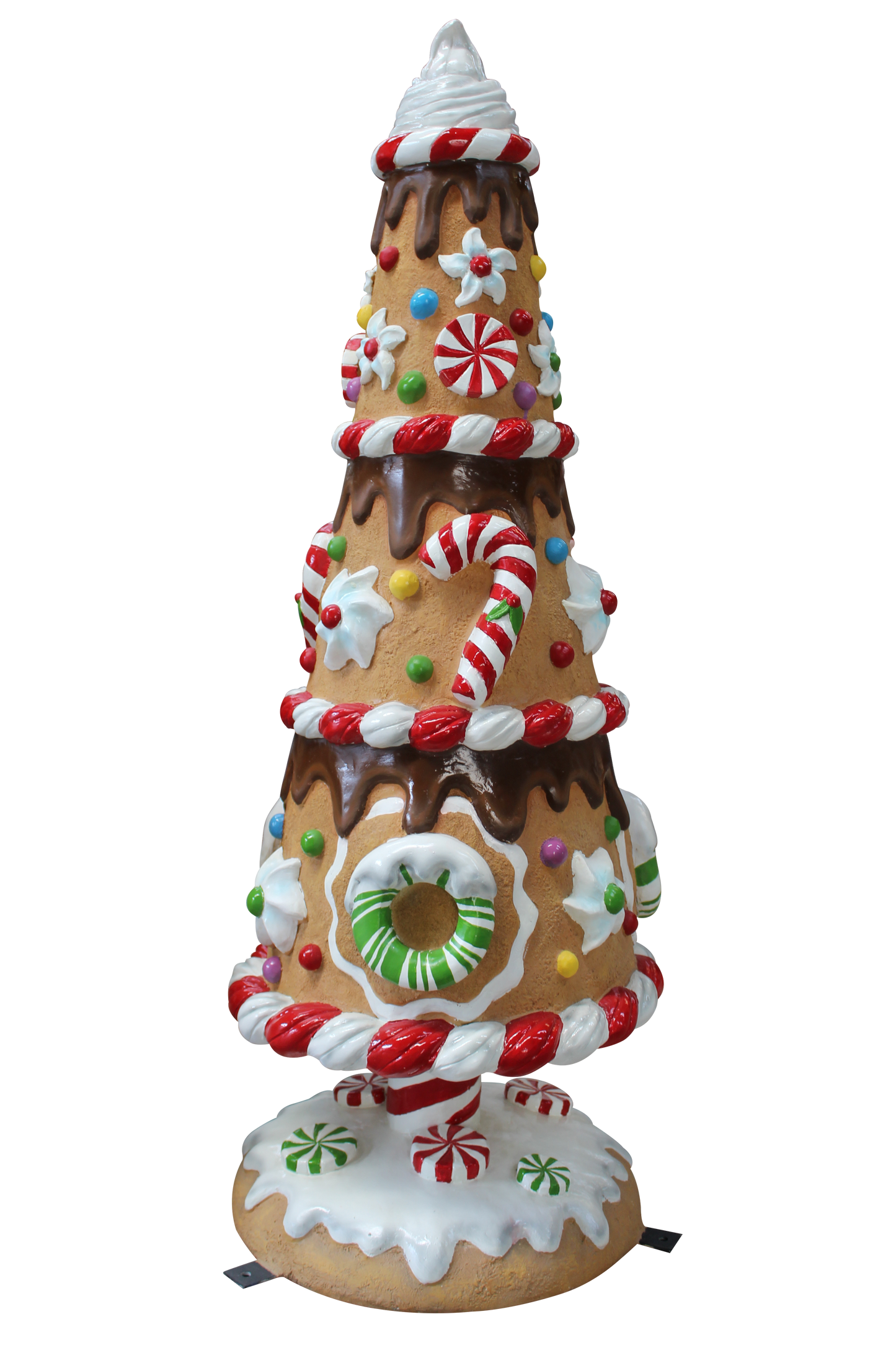 3D Gingerbread Tree 8'