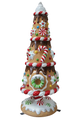 3D Gingerbread Tree 8'