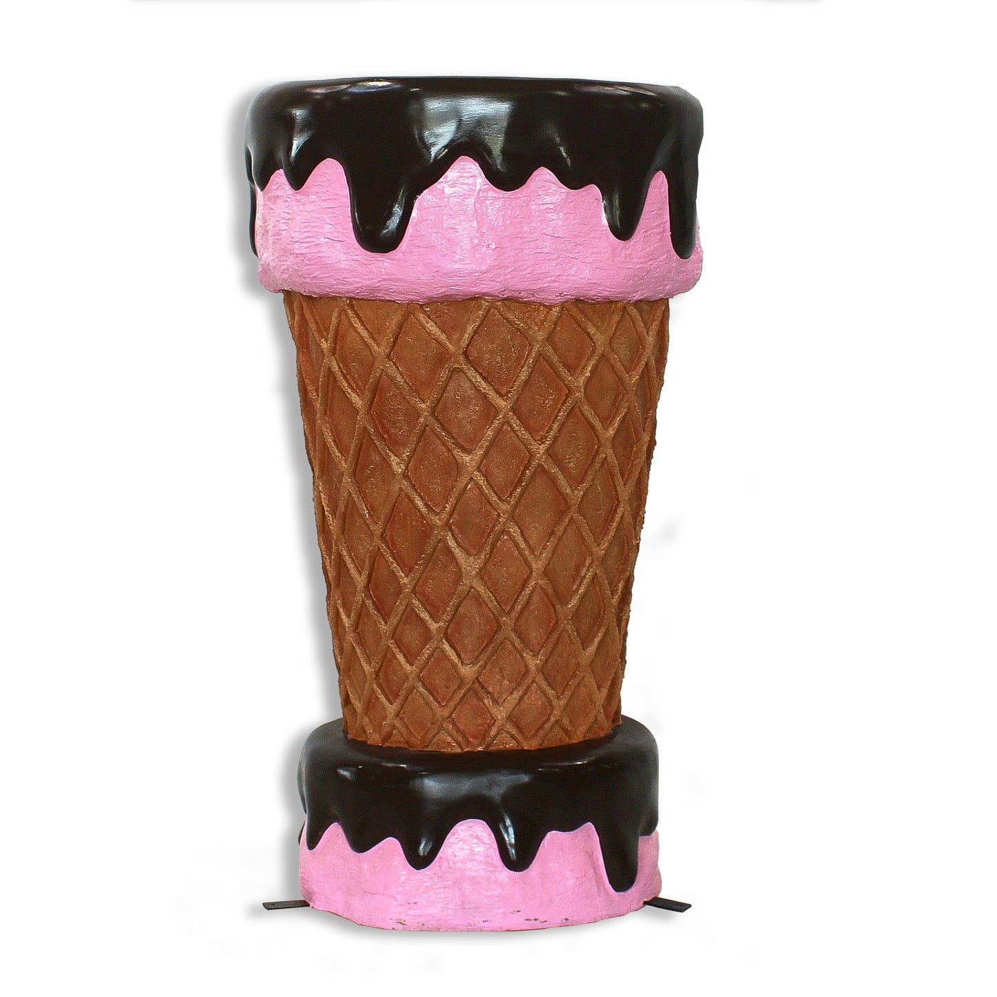 3.5' Strawberry Ice Cream Cone Bar Table