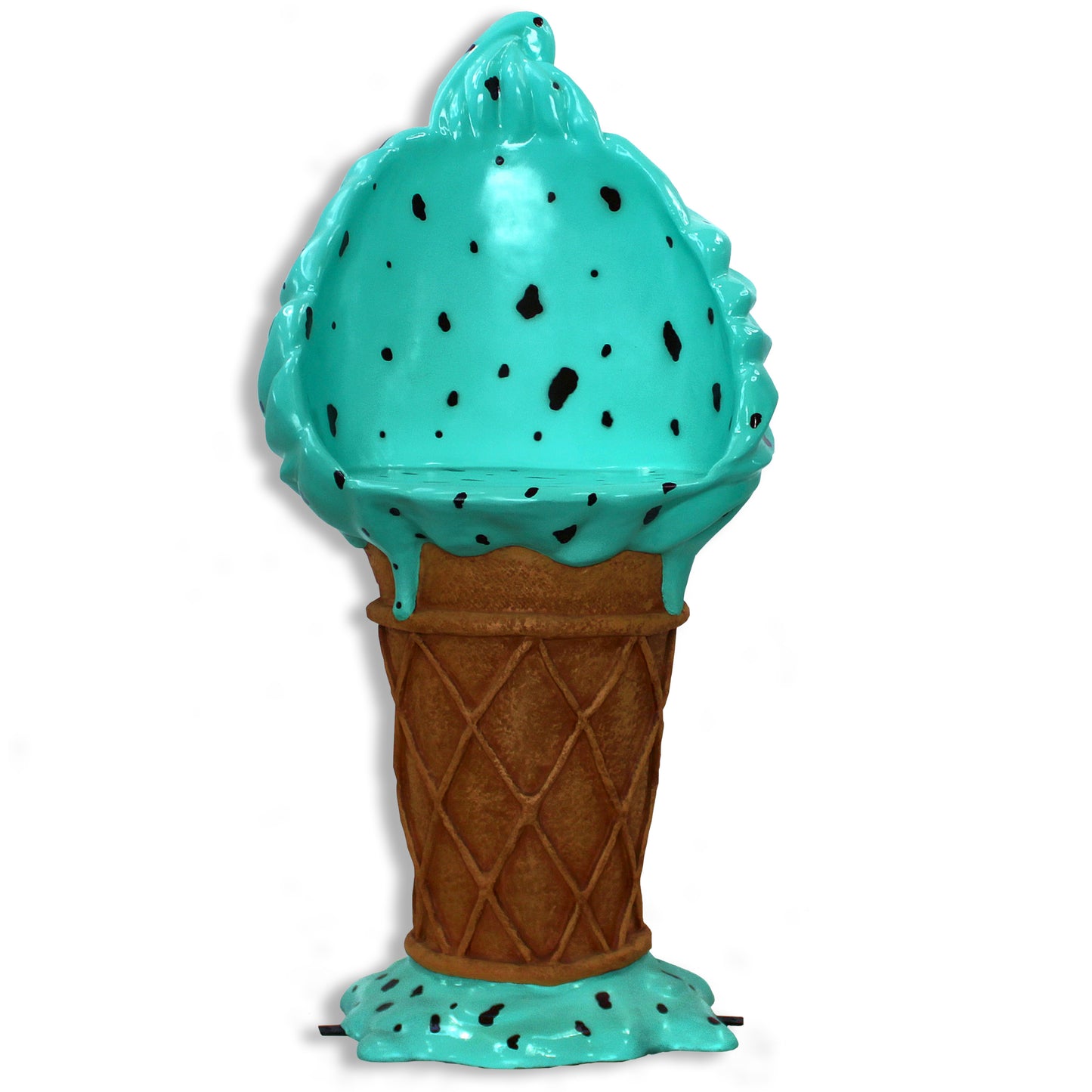 5' Mint chocolate Chip Ice Cream Cone Bar Stool