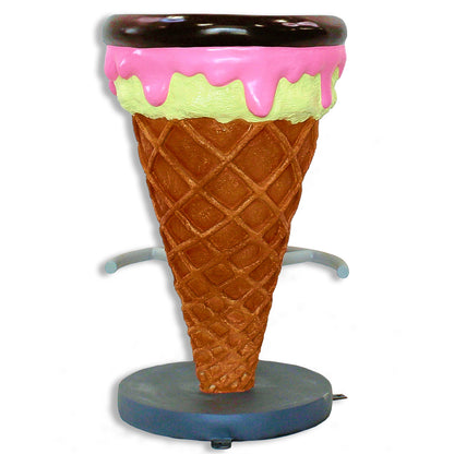 2.75' Strawberry Ice Cream Bar Stool