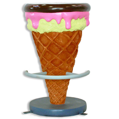 2.75' Strawberry Ice Cream Bar Stool