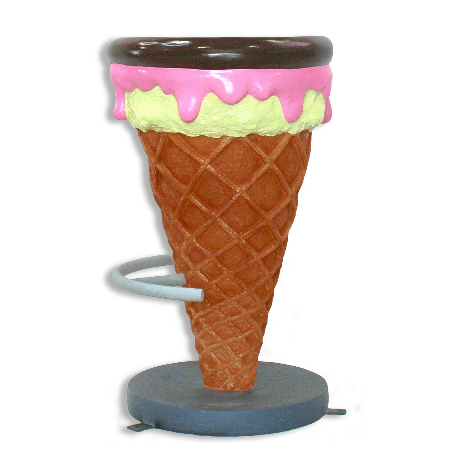 2.75' Strawberry Ice Cream Bar Stool