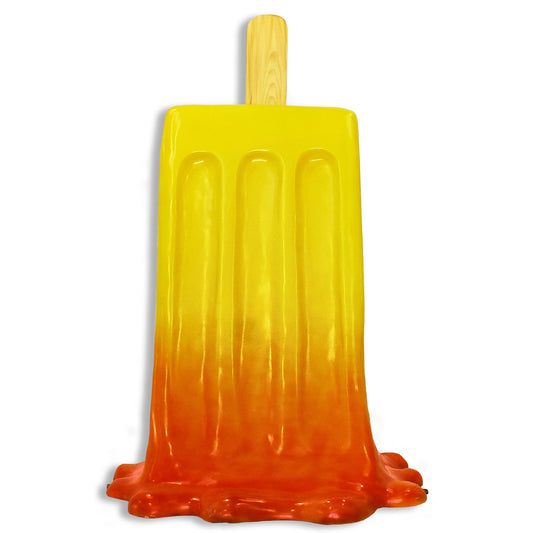 4'  Red and Yellow Melting Popsicle