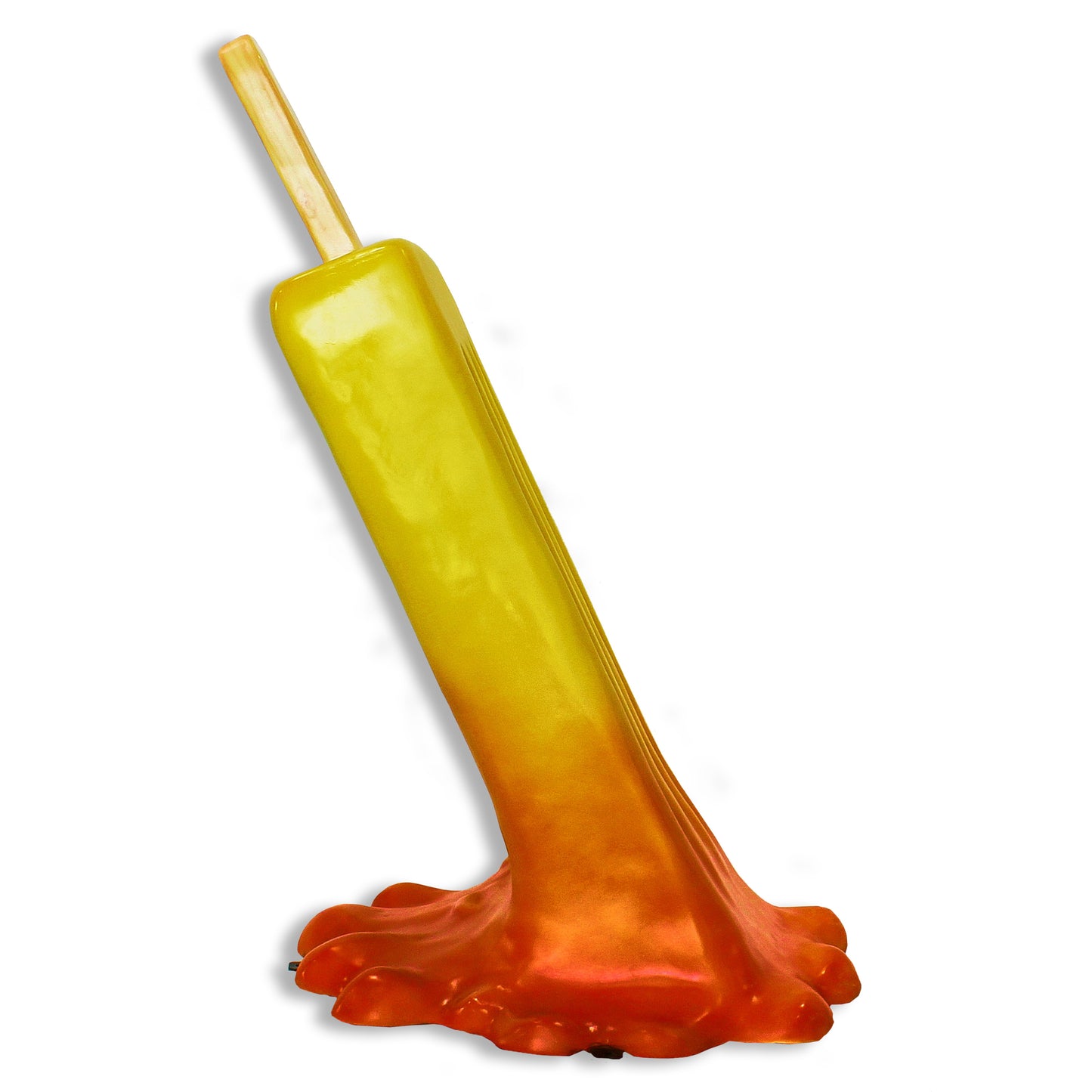 4'  Red and Yellow Melting Popsicle