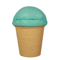 Mint Green Ice Cream Trash Can
