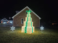 11' Green 3D Gift Stack Neon Flex