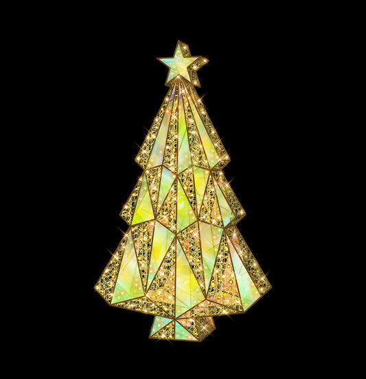 6.5' 3D Warm White Tree with a Star on Top