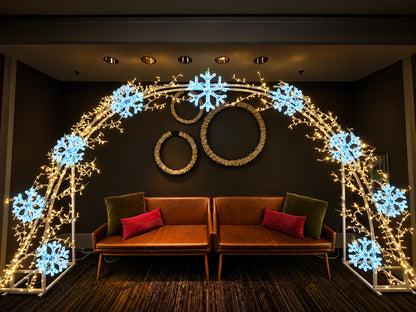 15' Snowflake Arch