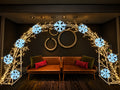 15' Snowflake Arch
