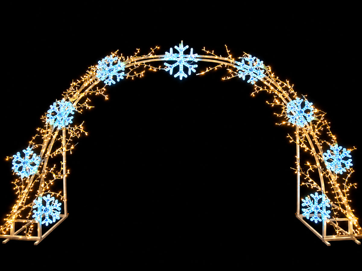 15' Snowflake Arch
