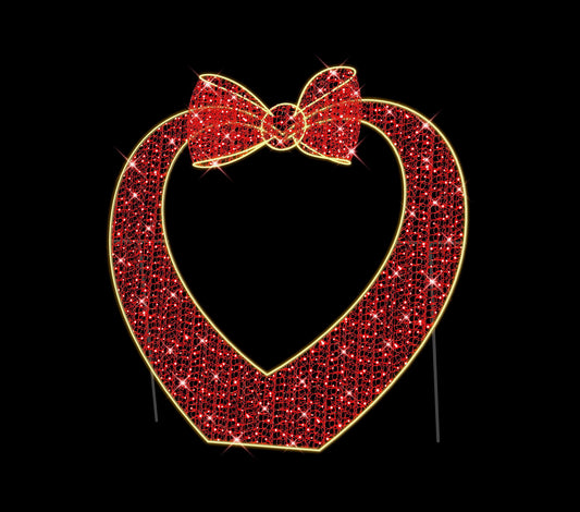 8' LED Heart Photo Op