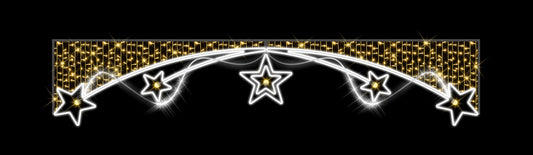 12' Streamer with 5 Stars Chasing Effect