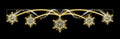 15' 5 Star Streamer with Chasing Effect