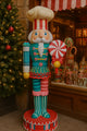 7' Candy Baker Nutcracker