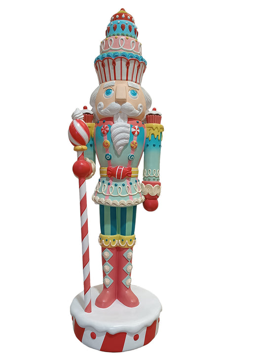 7' Candy Cake Nutcracker