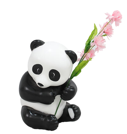 2.5' Tall Panda Cub with Flowers