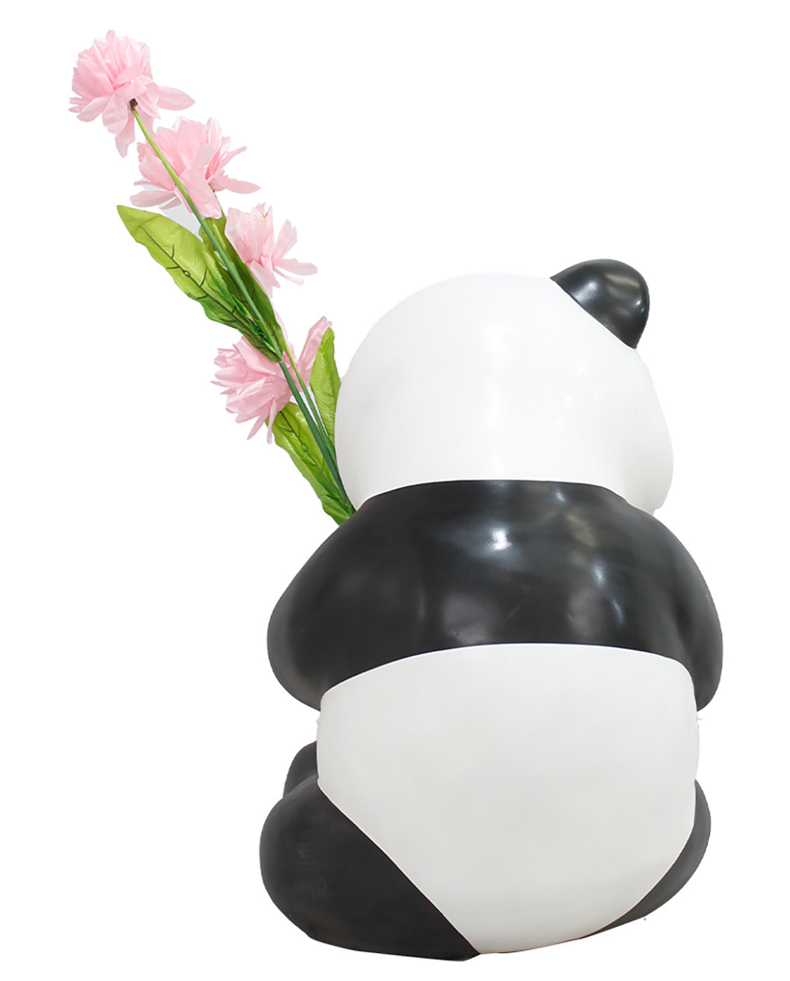 2.5' Tall Panda Cub with Flowers