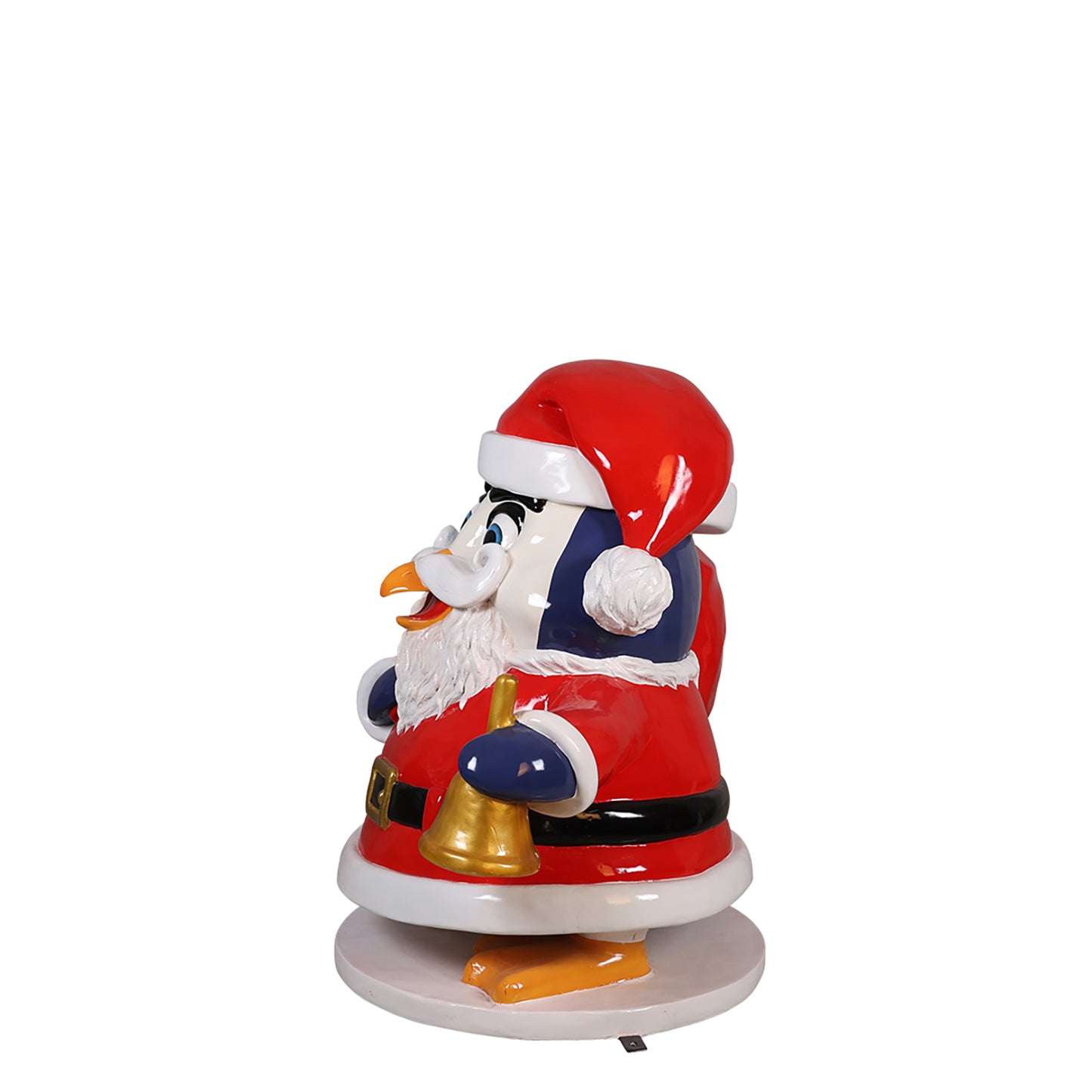 Funny Penguin Dressed as Santa