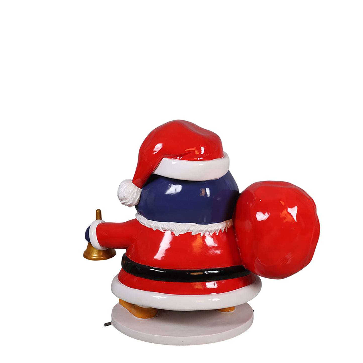 Funny Penguin Dressed as Santa