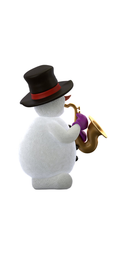 Snowman Band Saxophone 58"