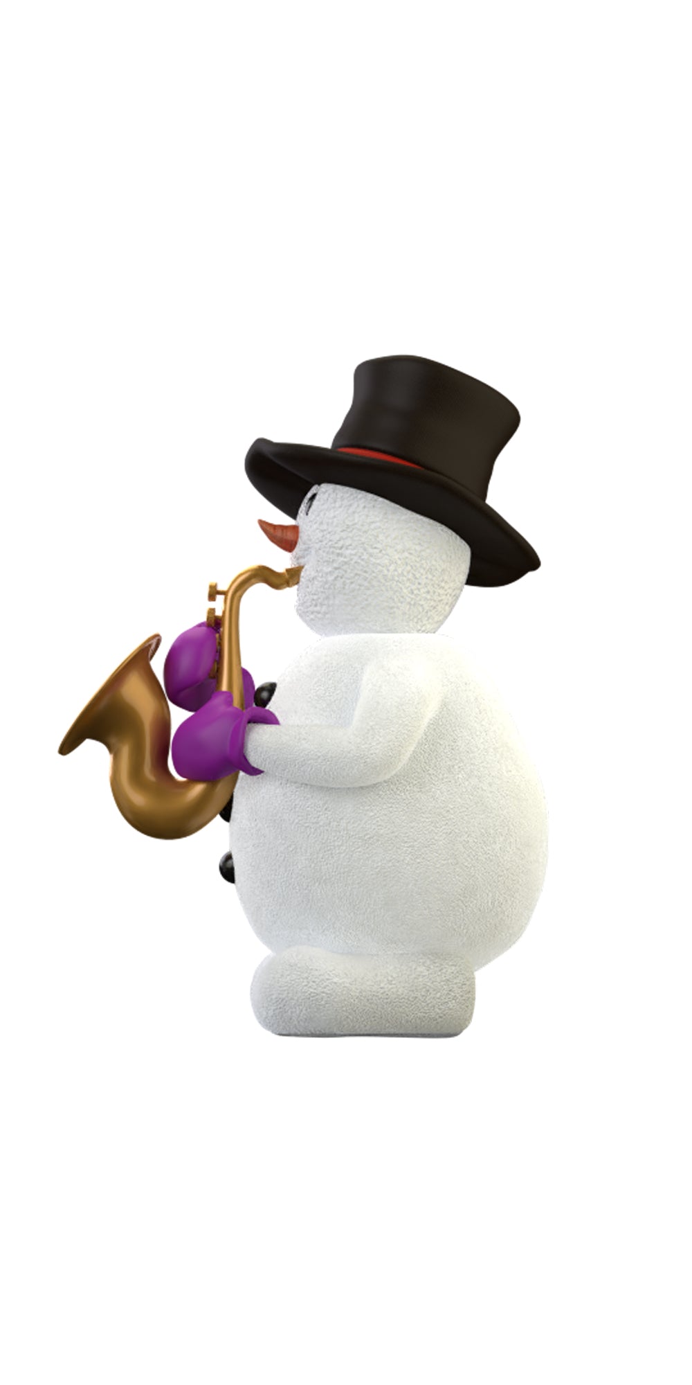 Snowman Band Saxophone 58"