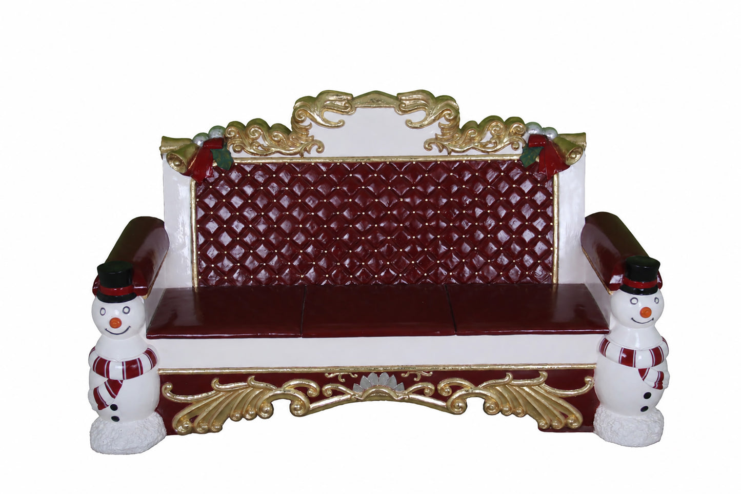 42" Snowman Bench