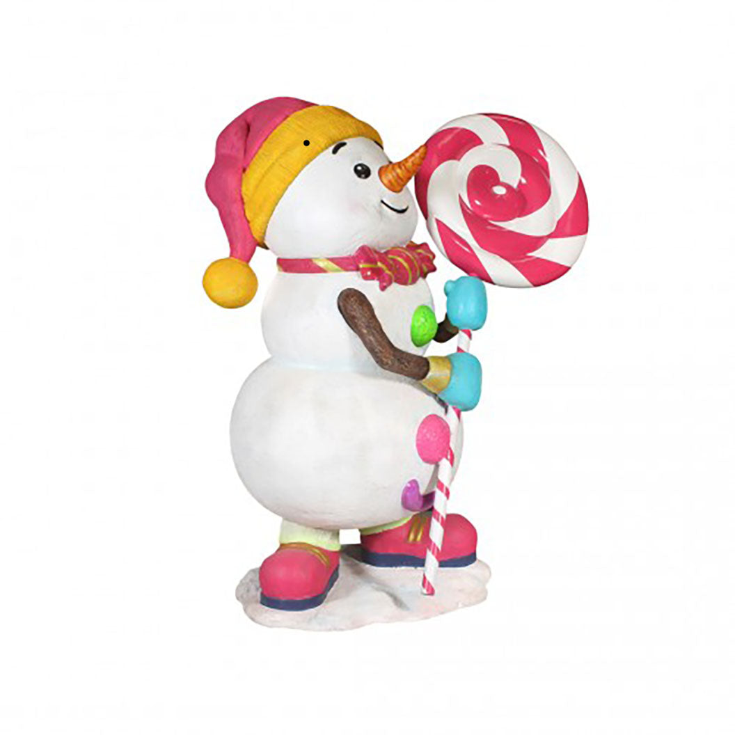 Snowman with Lollipop