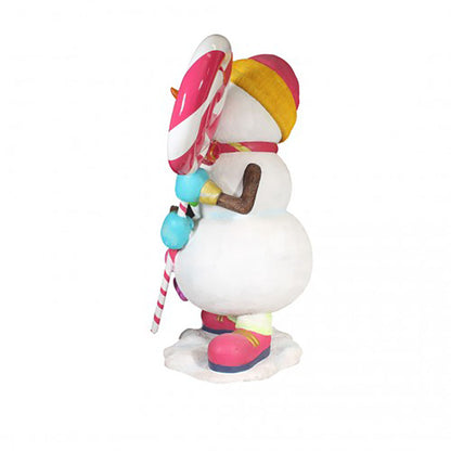 Snowman with Lollipop