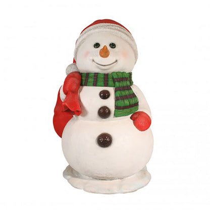 5' Snowman with Red Gift Sack