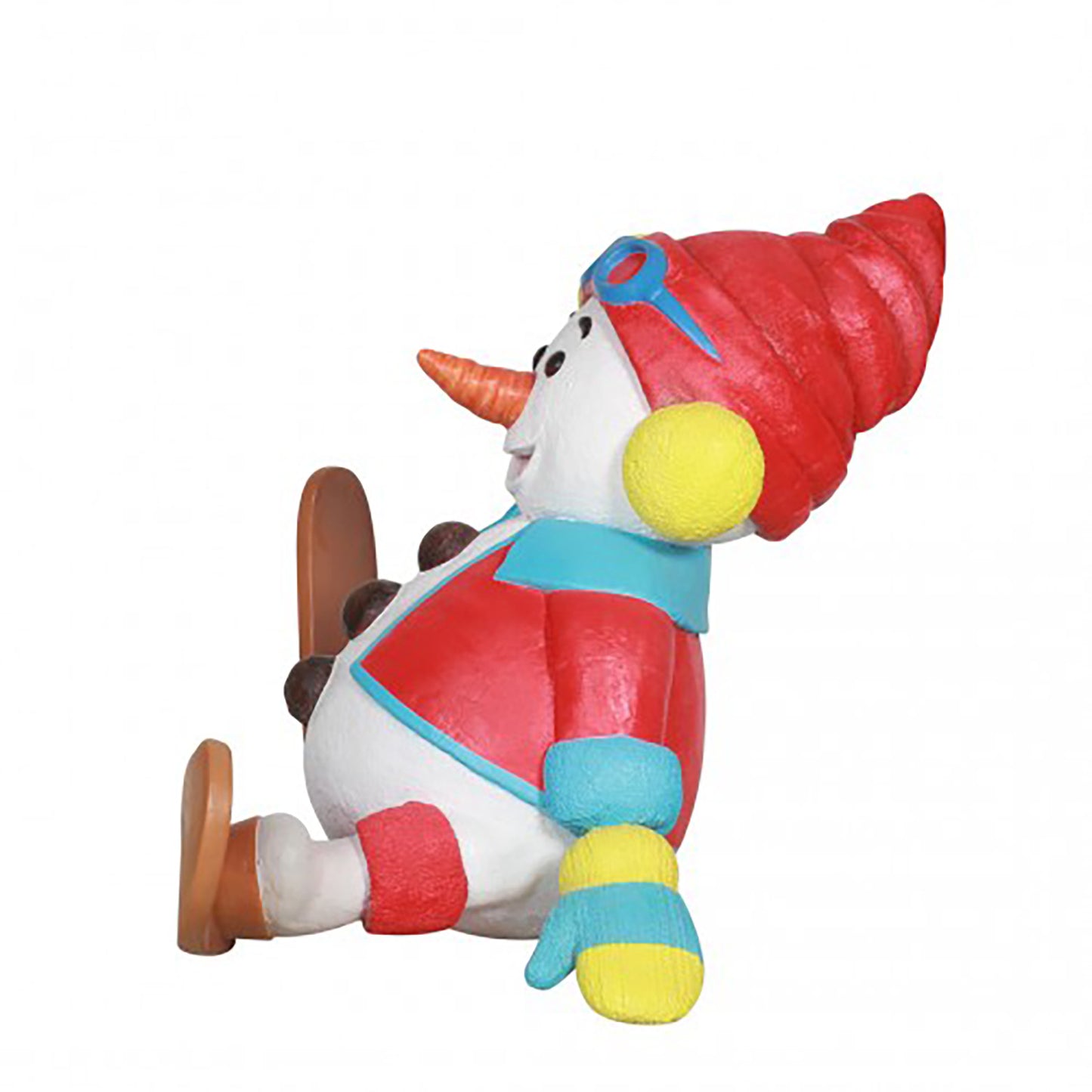 4' Snowboy Skiing