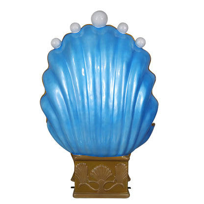 Ocean Blue Sea Shell Throne