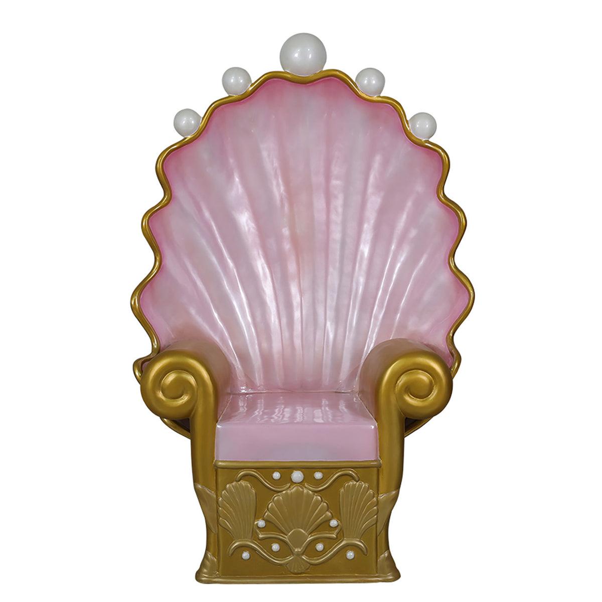 Pink Sea Shell Throne
