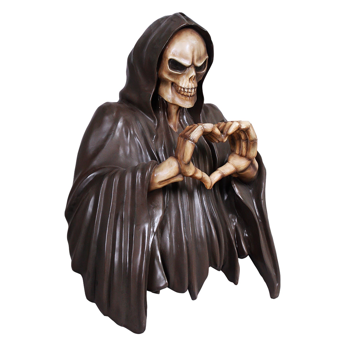 Skeleton with Heart Wall Mount